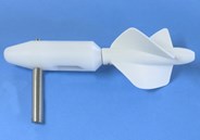 23.440 B - Bracket for the flow meter.